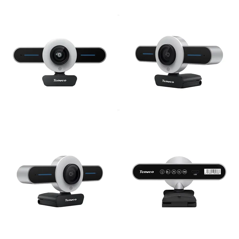 Webcam Ring Light - Tenveo T1 HD 1080P Auto Focus