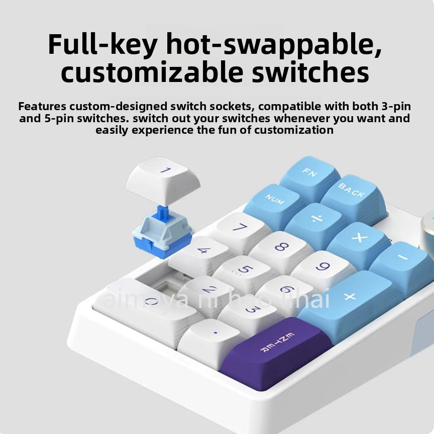Esports Gamers - Kzzi K20 Mini Keypad Three Mode