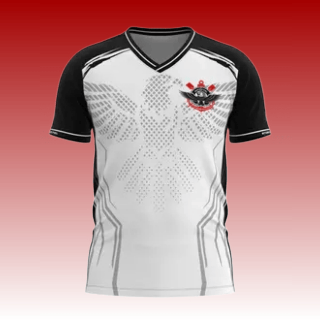 Esports Gaming Jersey - Eagle Pattern E-Sports Jersey Men Black