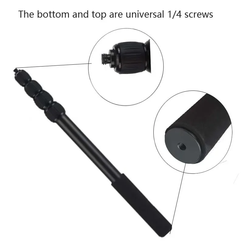 Microphone Arm Boom - Handheld Microphone Boom Arm Extendable Mic