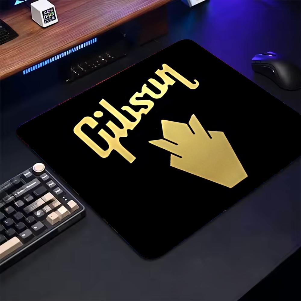 Esports Gaming Brands - GibsonS Guitar brand Mouse Pad Cartoon