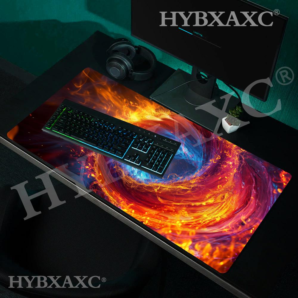 Esports Gaming Free Fire - HYBXAXC Fire Ice Vortex Abstract Mouse