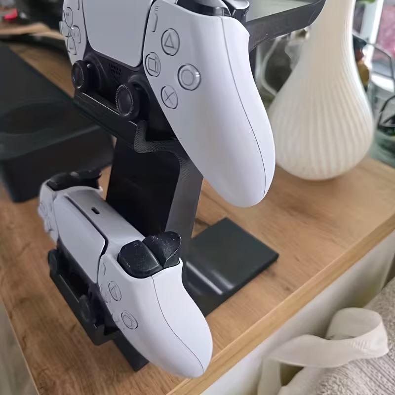 Controller Charging Stand - 3-in-1 Controller Stand For Desk With