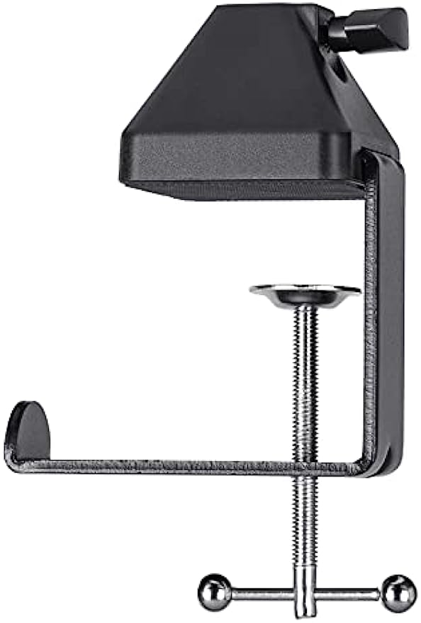 Microphone Arm Boom - Heavy-duty Metal Table Mounting Clamp for