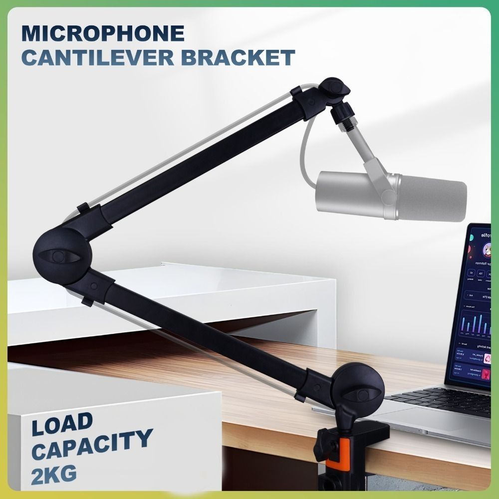 Microphone Arm Boom - Professional 360° Rotation Microphone Boom Arm