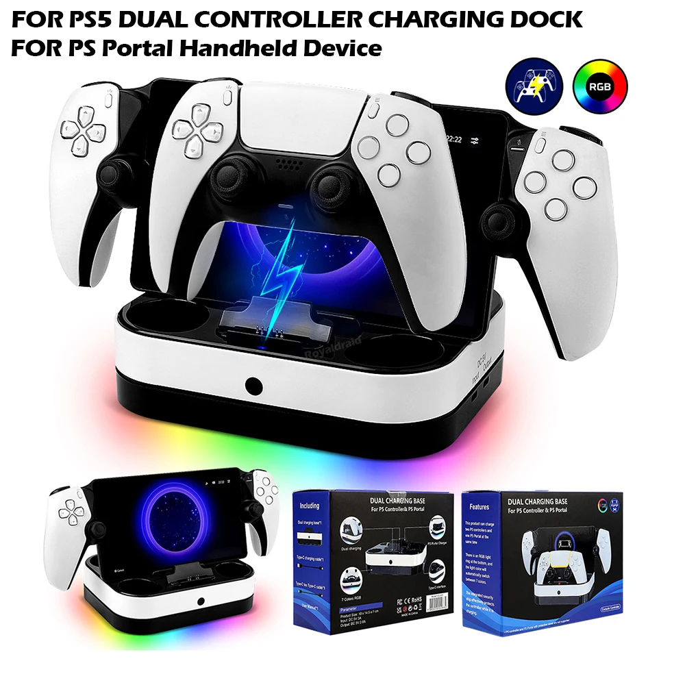 NEW For PS5 Controller Charger - đánh giá và giá Controller Charging Stand