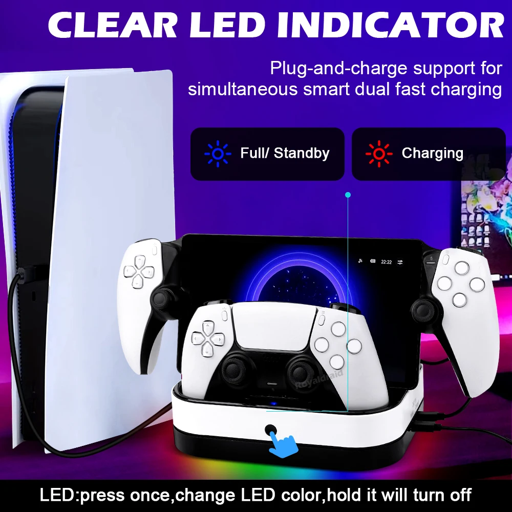 NEW For PS5 Controller Charger - đánh giá và giá Controller Charging Stand