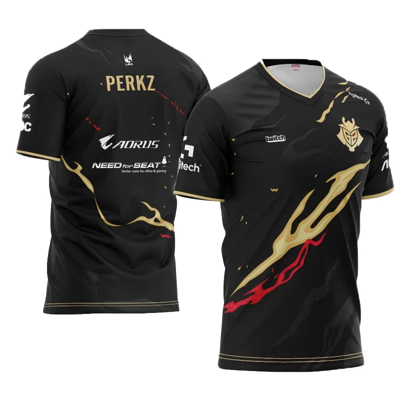 Men's and women's G2 e-sports  - đánh giá và giá Esports Gaming Jersey