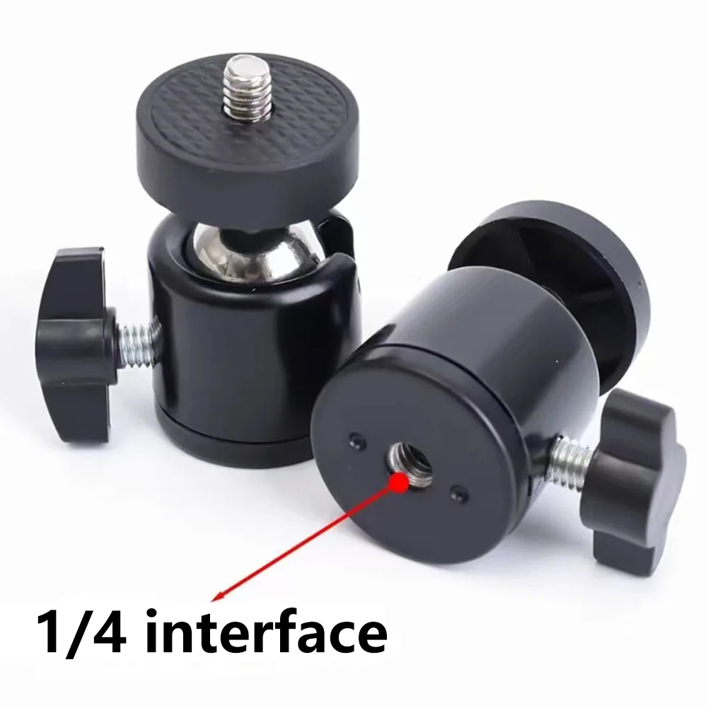Mini Ball Head 1/4 Screw 360 S - đánh giá và giá Webcam Ring Light