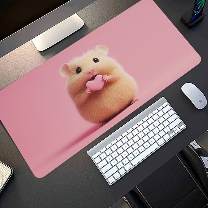 Hamster Hug Heart Pink Backgro - đánh giá và giá Esports Gaming Background