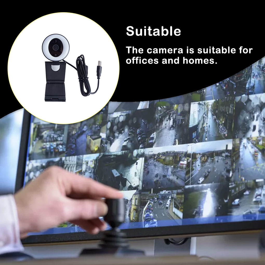 2K High-definition Live Stream - đánh giá và giá Webcam Ring Light