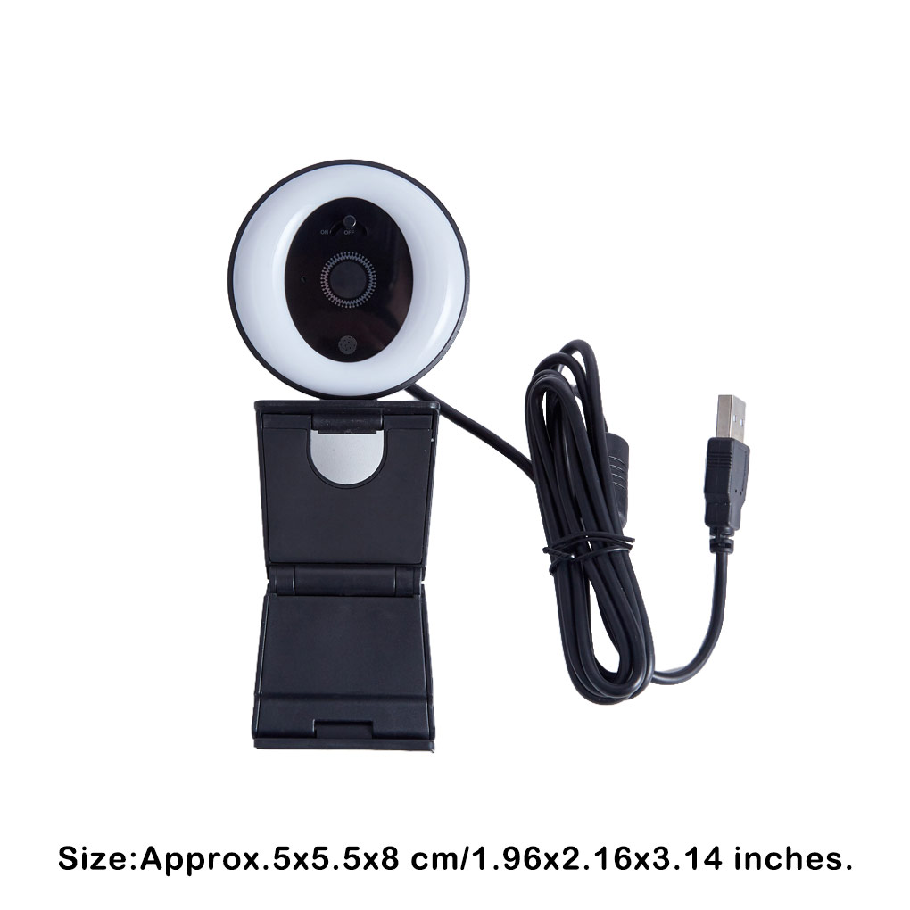 2K High-definition Live Stream - đánh giá và giá Webcam Ring Light