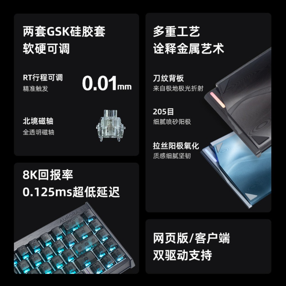 IPI AURORA Wired Magnetic Keyb - đánh giá và giá Esports Gaming Zone