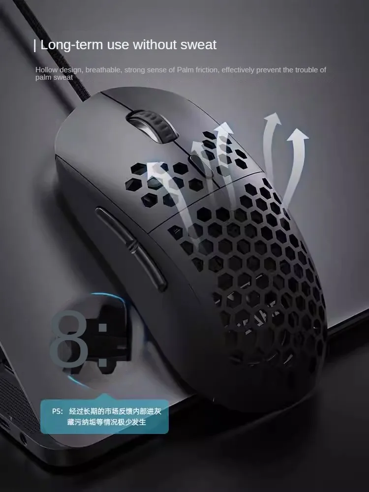 M1SE Gaming Mechanical Wired M - đánh giá và giá Esports Gaming Mouse Weight Adjustable