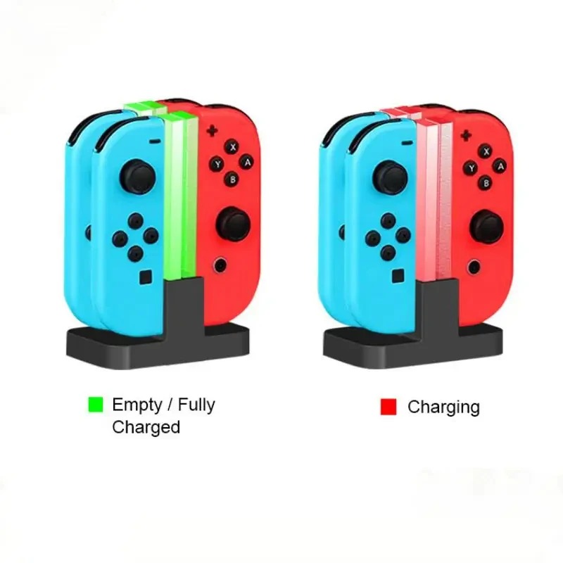 4 In 1 LED Charger Stand Dock  - đánh giá và giá Controller Charging Stand