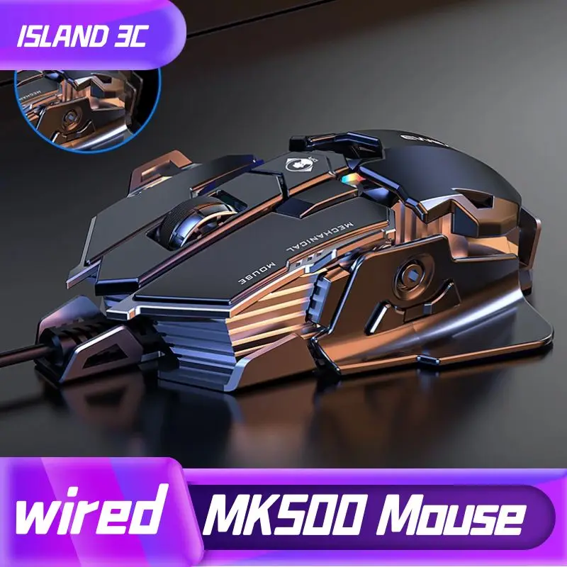 MK500 Esports Gaming Mouse Wir - đánh giá và giá Esports Gaming Mouse Weight Adjustable