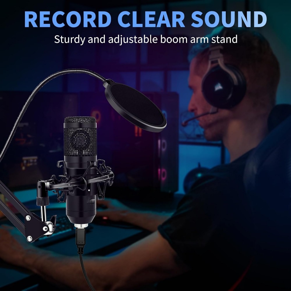Condenser Microphone Kit with  - đánh giá và giá Microphone Arm Boom