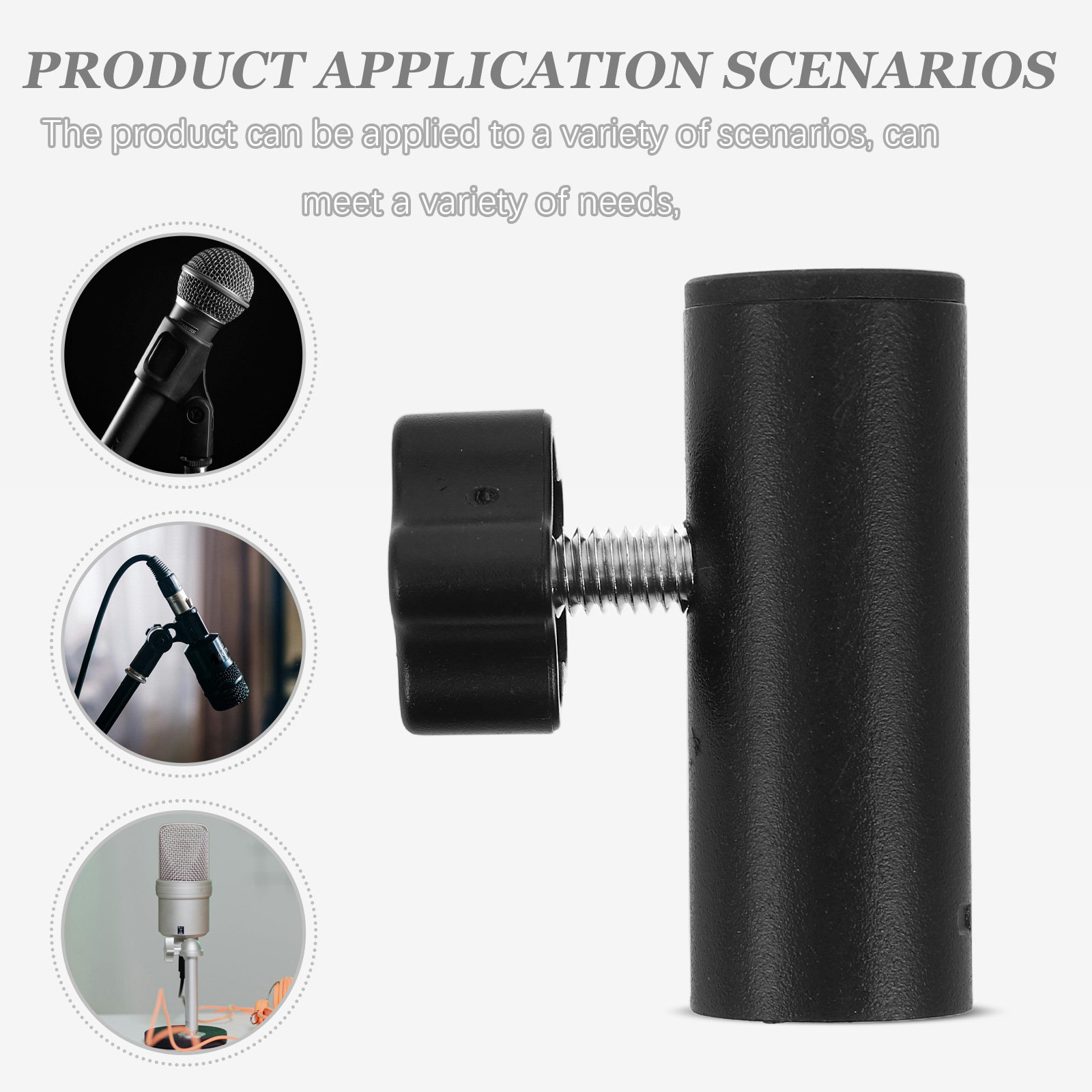 Mic Stand Thread Adapter Metal - đánh giá và giá Microphone Arm Boom