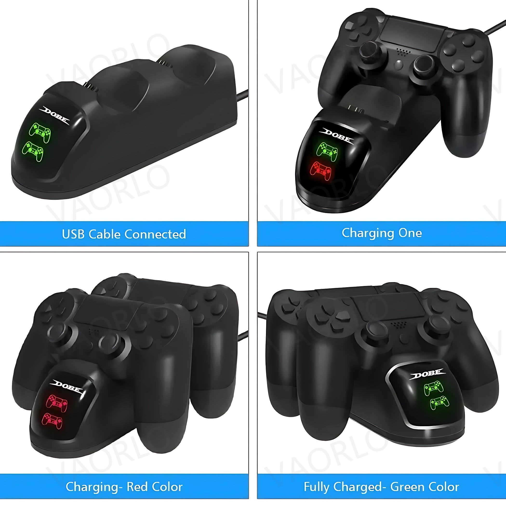 New PS4 Charging Station Wirel - đánh giá và giá Controller Charging Stand