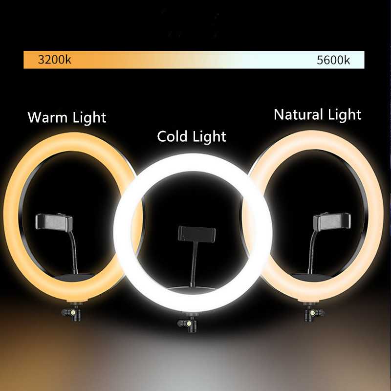 6 Inch Mini Selfie Ring Light  - đánh giá và giá Webcam Ring Light