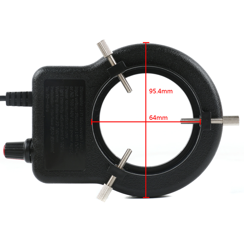Adjustable USB LED Ring Lamp 7 - đánh giá và giá Webcam Ring Light