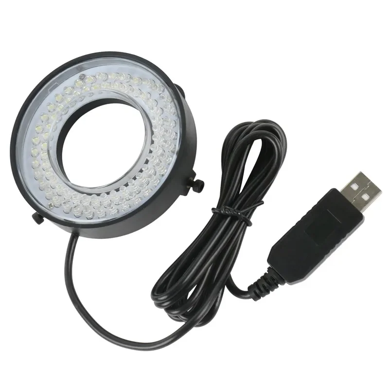 Adjustable USB LED Ring Lamp 7 - đánh giá và giá Webcam Ring Light
