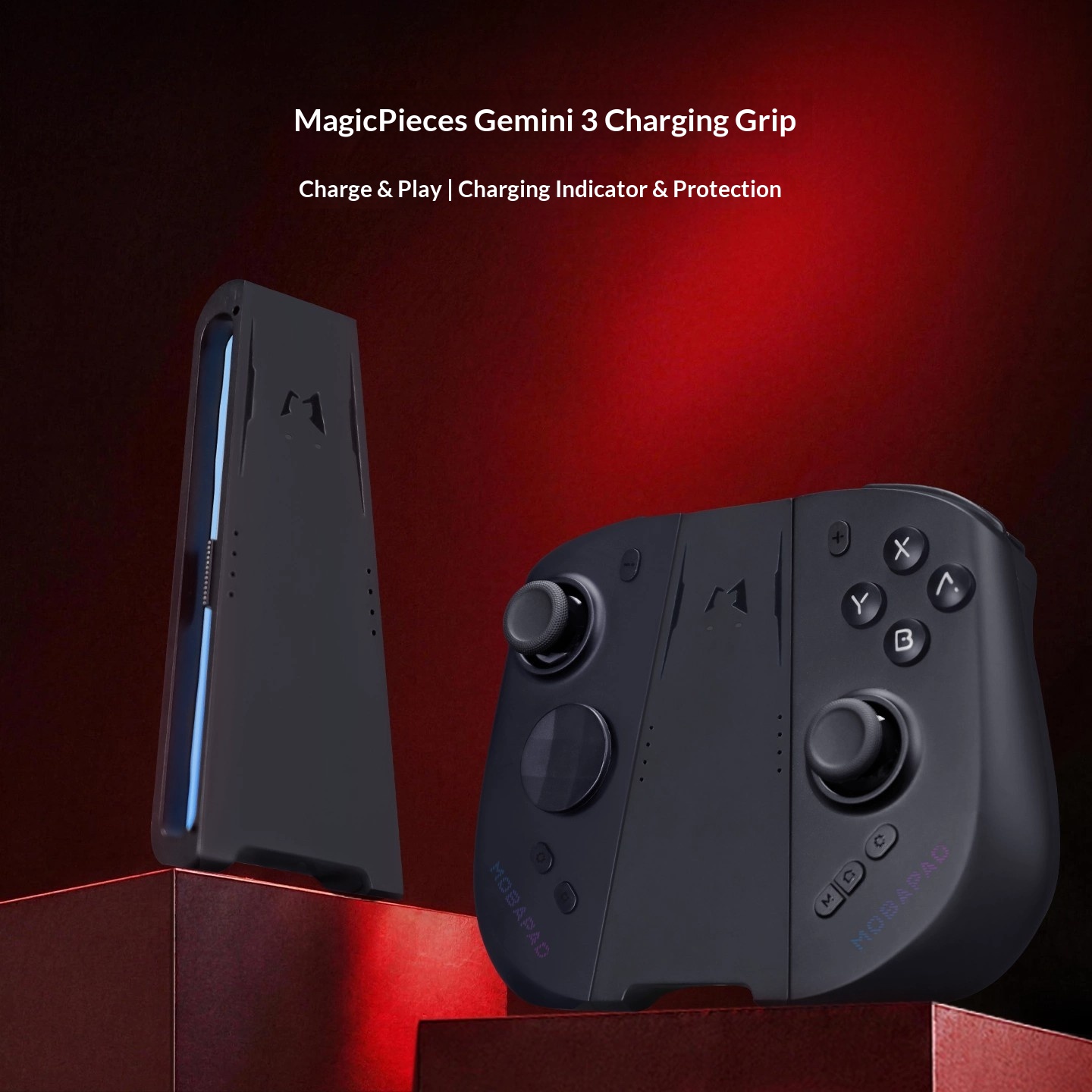 Mobapad M12-HD Charging Grip W - đánh giá và giá Controller Charging Stand