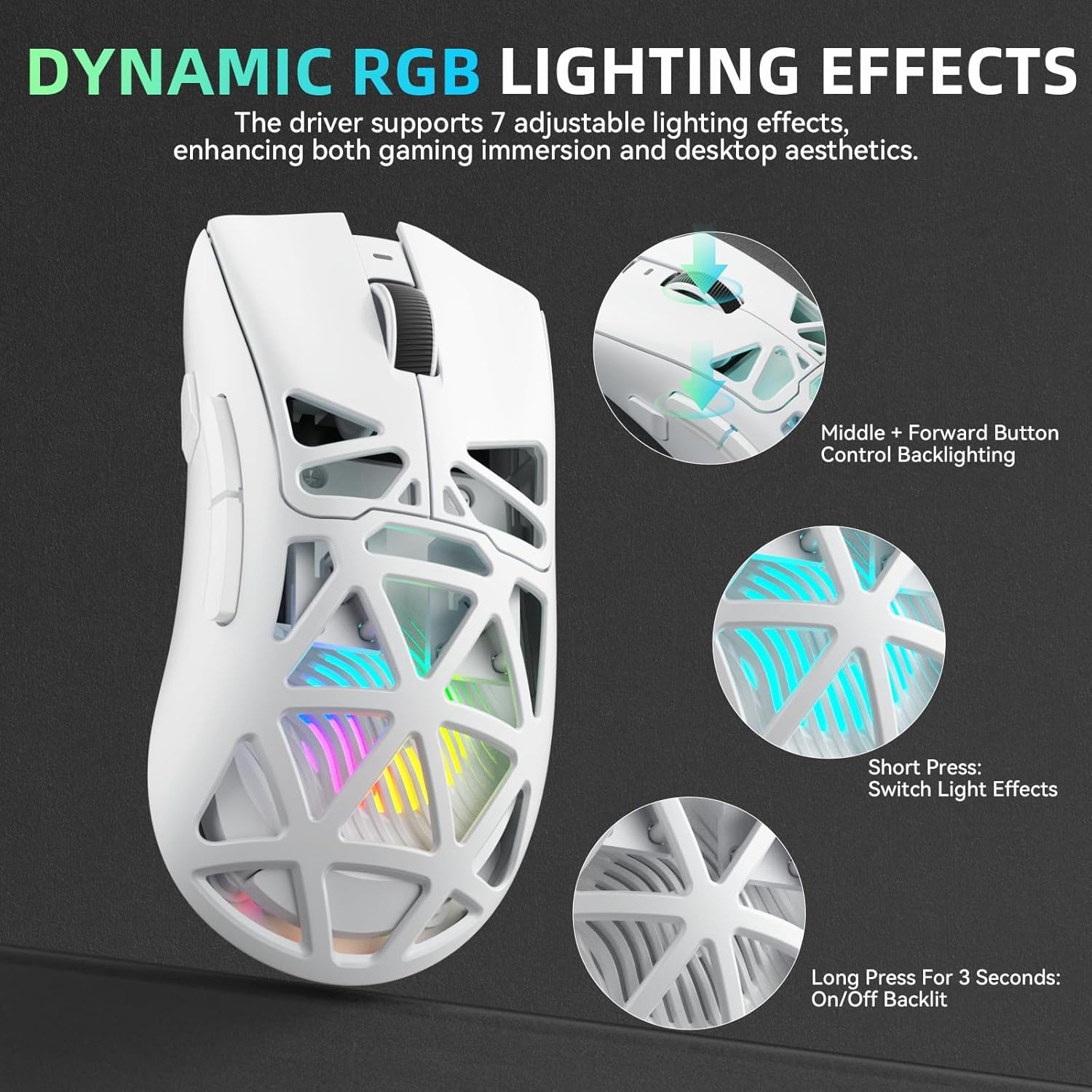 AULA SC620 New Gaming Mouse Wi - đánh giá và giá Esports Gaming Mouse Weight Adjustable