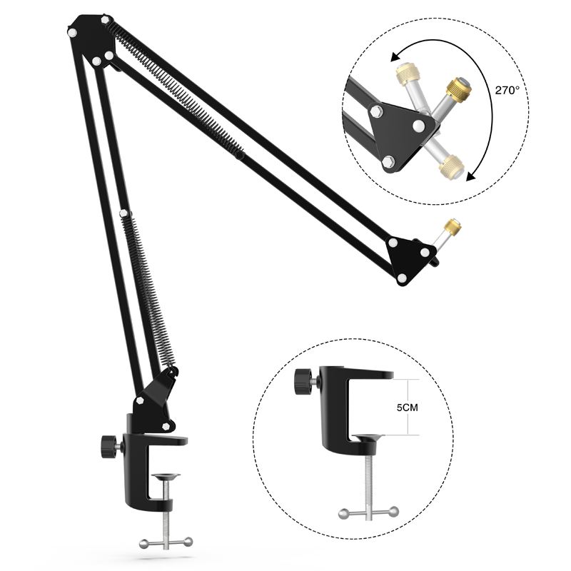 FIFINE Adjustable Microphone S - đánh giá và giá Microphone Arm Boom