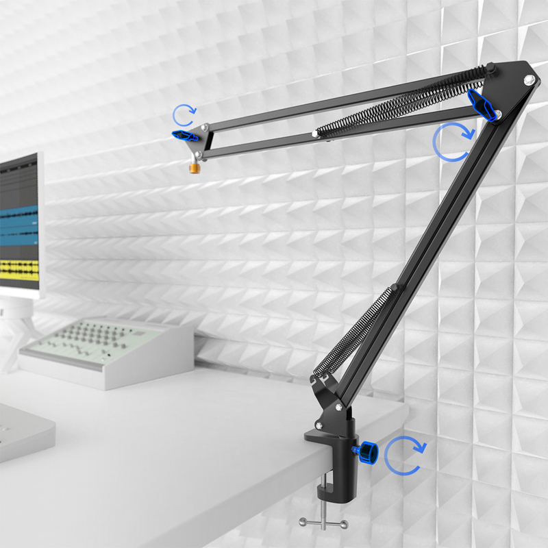 FIFINE Adjustable Microphone S - đánh giá và giá Microphone Arm Boom