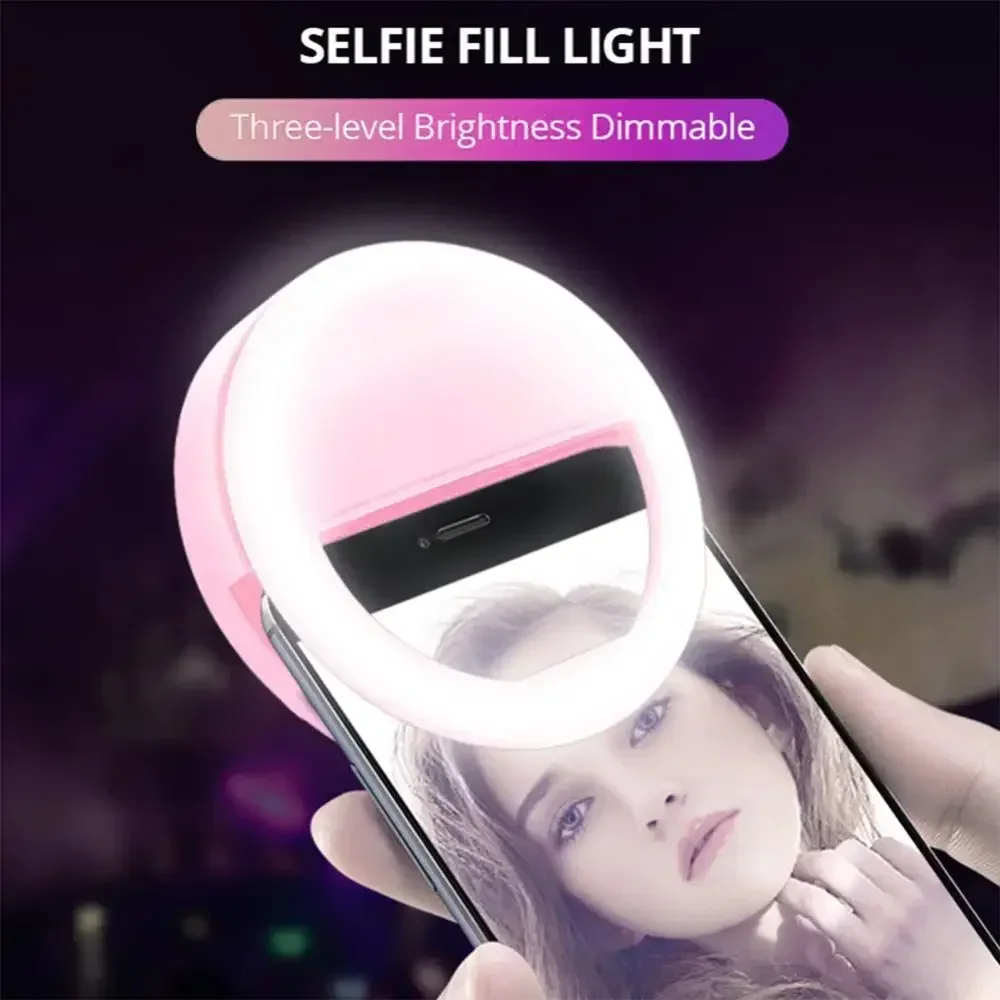 LED Selfie Ring Light Mobile P - đánh giá và giá Webcam Ring Light