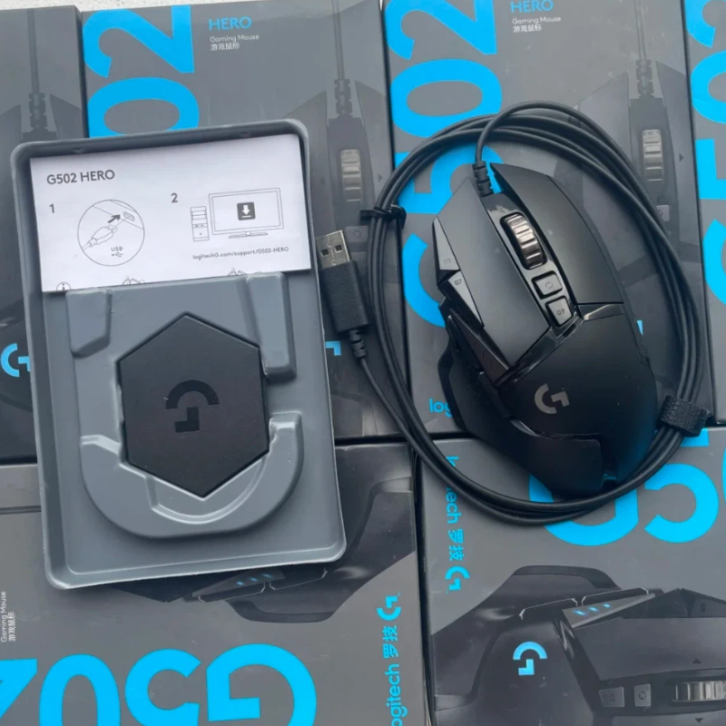 Logitech G502 HERO Gaming Mous - đánh giá và giá Esports Gaming Mouse Weight Adjustable