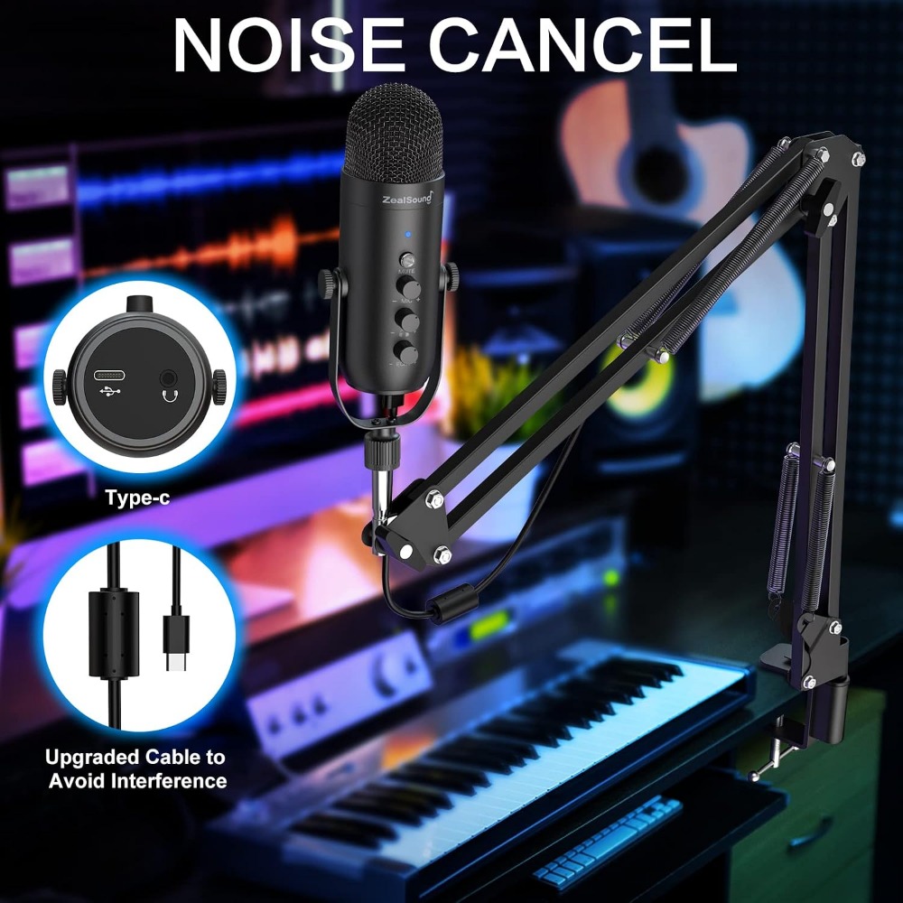 Noise Reduction Mic with Boom  - đánh giá và giá Microphone Arm Boom