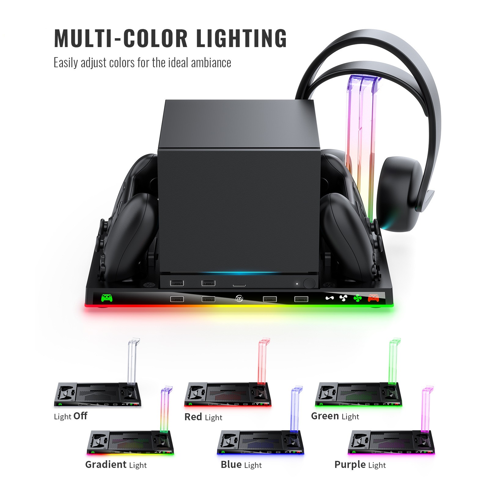 Charging Dock Stand with Cooli - đánh giá và giá Controller Charging Stand