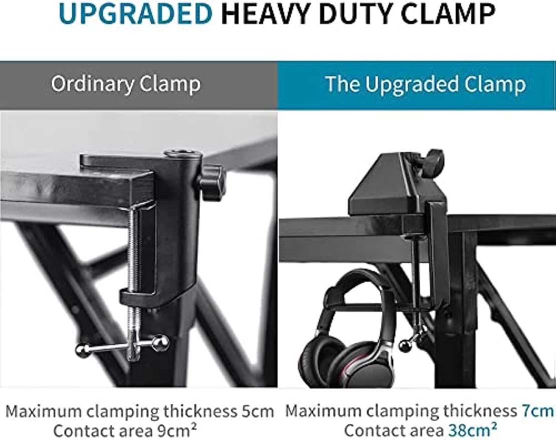 Heavy-duty Metal Table Mountin - đánh giá và giá Microphone Arm Boom