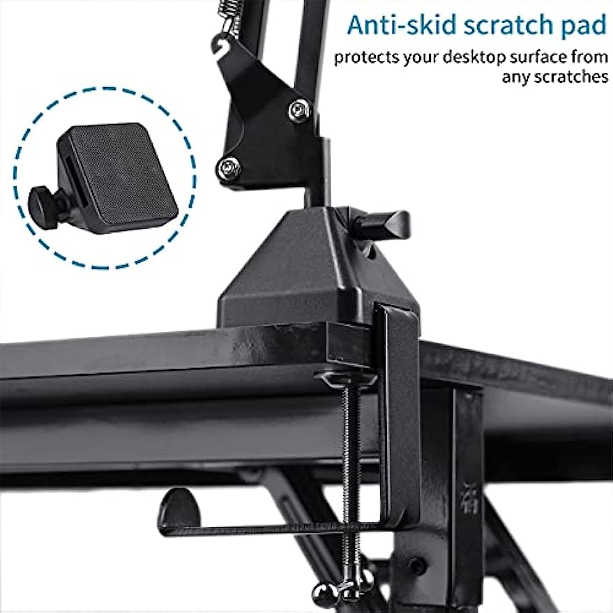 Heavy-duty Metal Table Mountin - đánh giá và giá Microphone Arm Boom