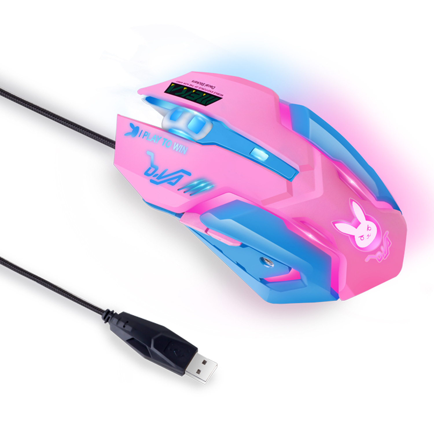 Colorful Glowing Silent Gaming - đánh giá và giá Esports Gaming Mouse Weight Adjustable