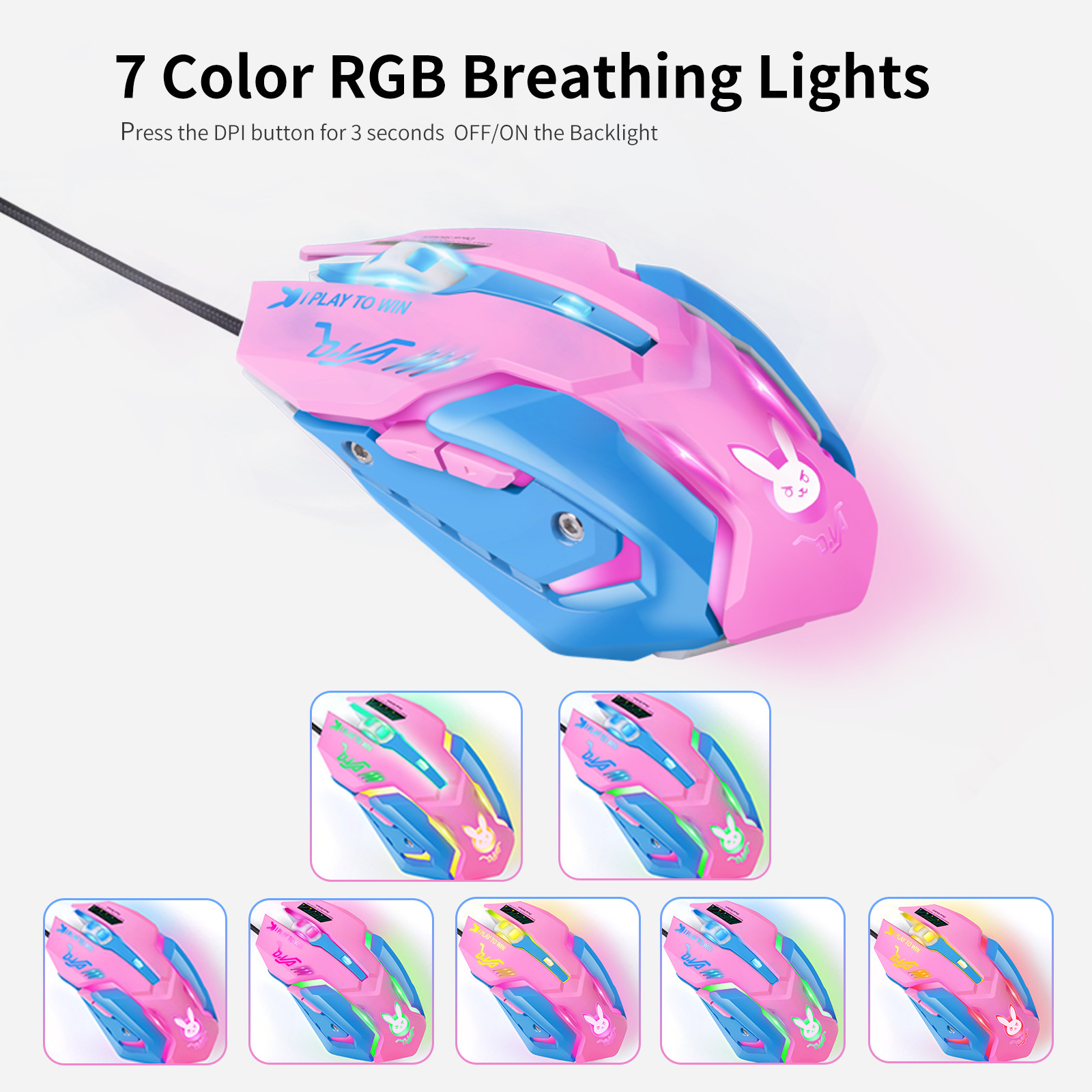 Colorful Glowing Silent Gaming - đánh giá và giá Esports Gaming Mouse Weight Adjustable
