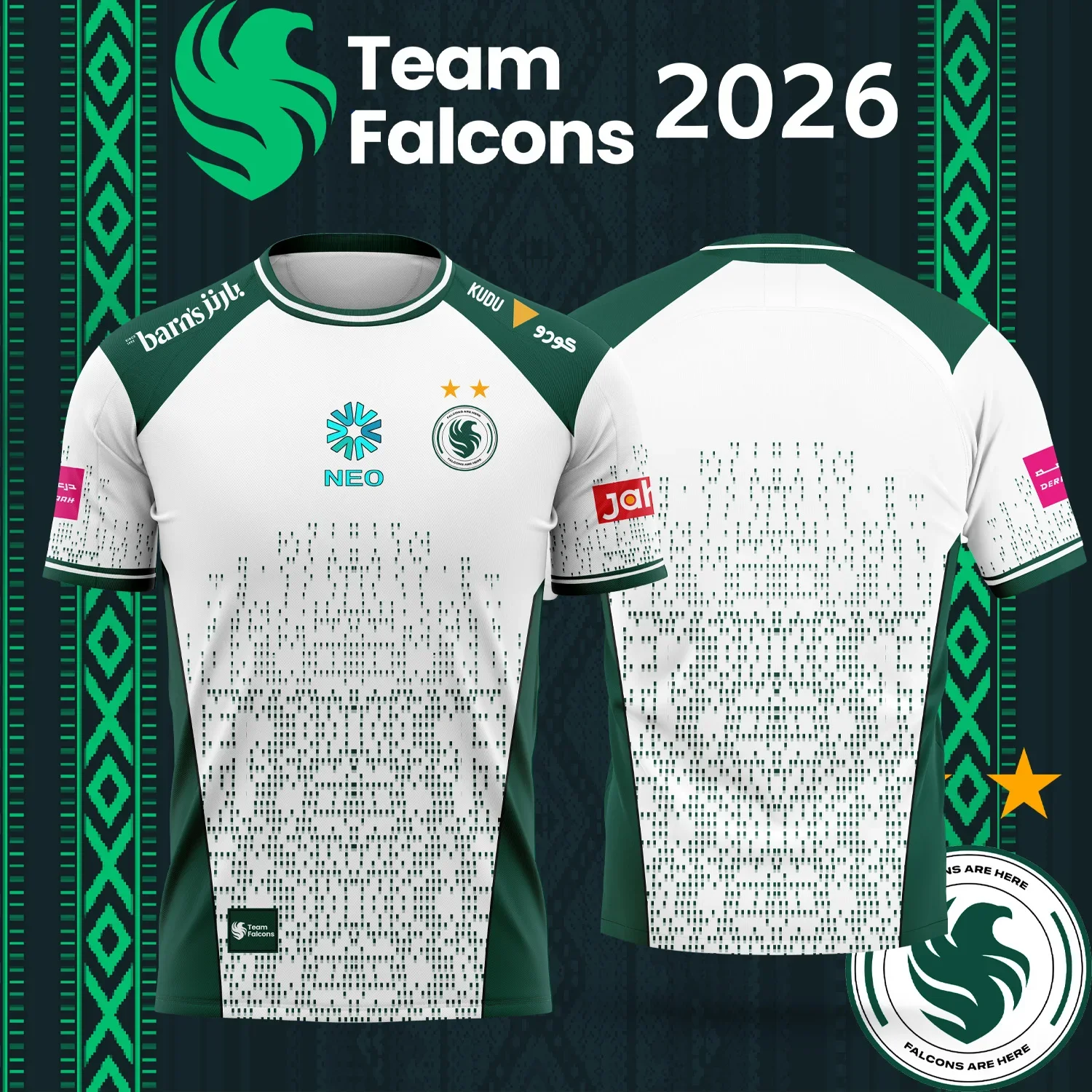 2026 New TEAM  Falcons   Espor - đánh giá và giá Esports Gaming Jersey