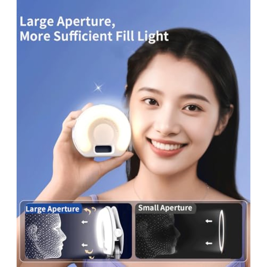 Portable Ring Light for Phone  - đánh giá và giá Webcam Ring Light