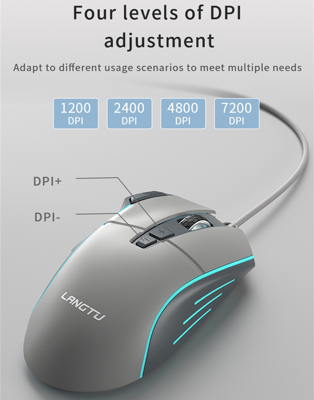 Professional Gaming Mouse 8 Ke - đánh giá và giá Esports Gaming Free Fire
