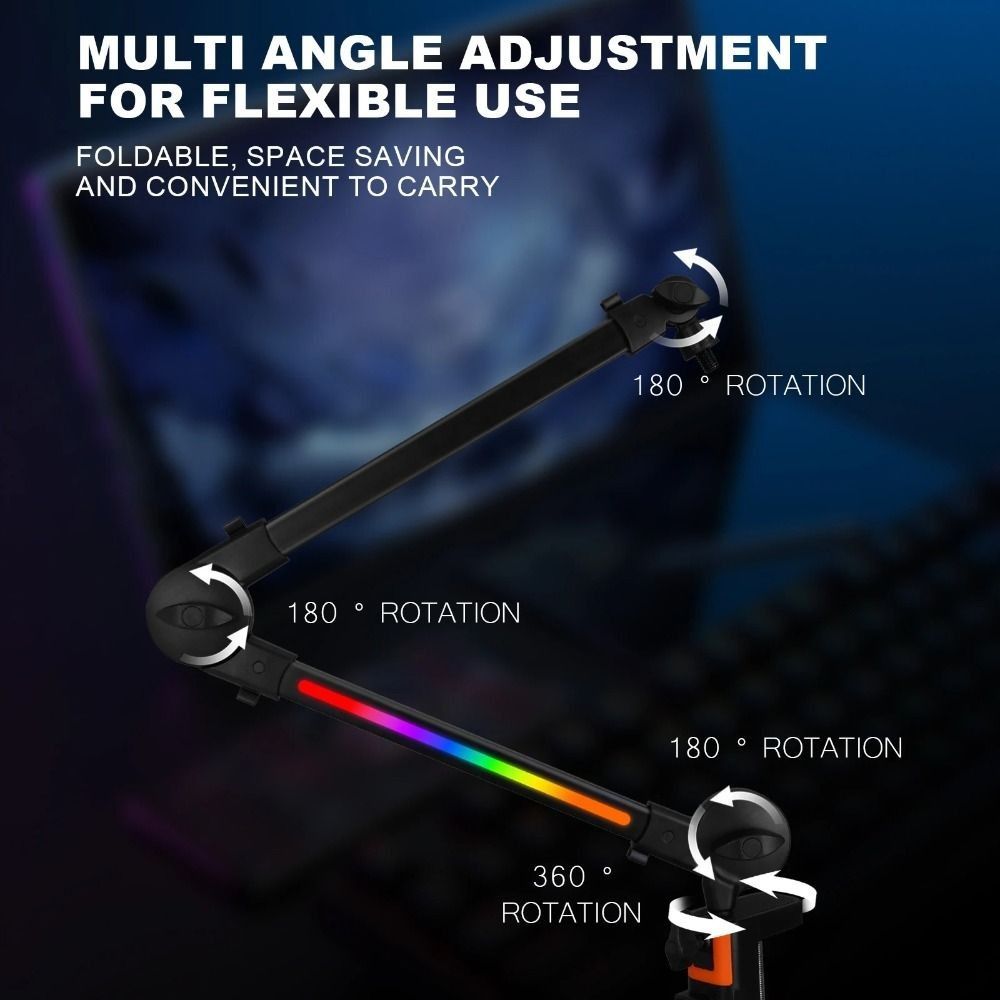 Professional 360° Rotation Mic - đánh giá và giá Microphone Arm Boom